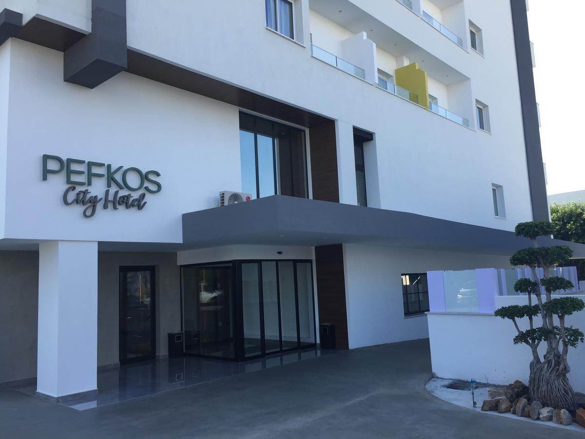 Pefkos City Hotel Limassol Bagian luar foto